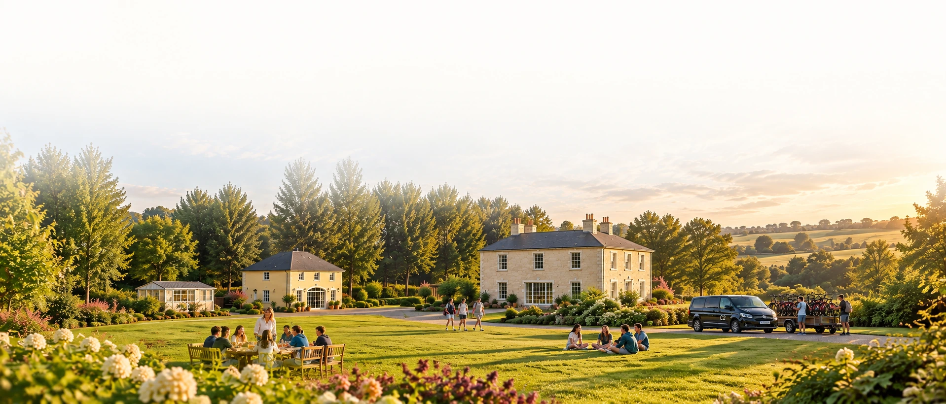 C2 English School private countryside campus in Ireland
