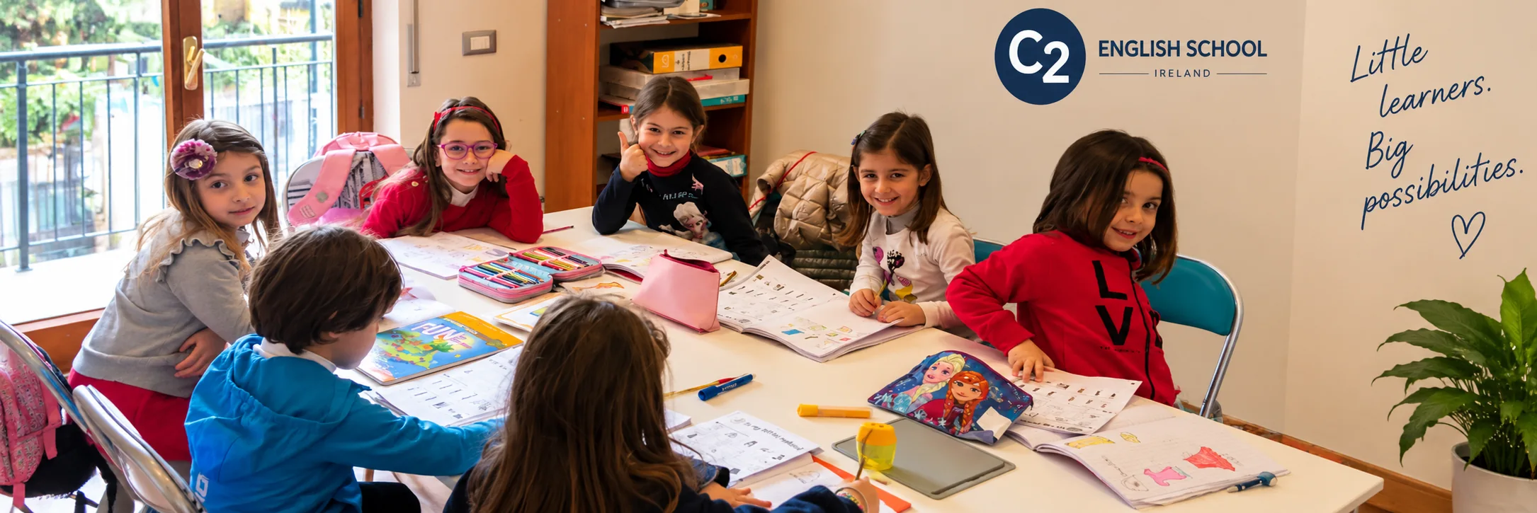 Little learners. Big possibilities. — C2 English School experience