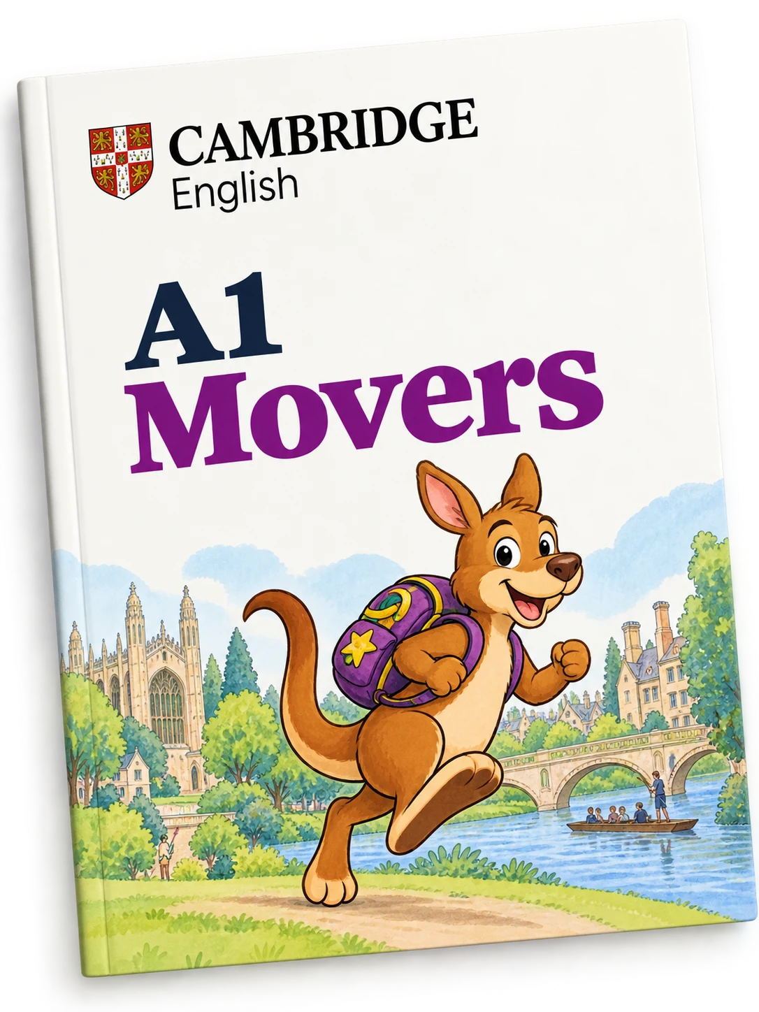 A1 Movers examination booklet illustration
