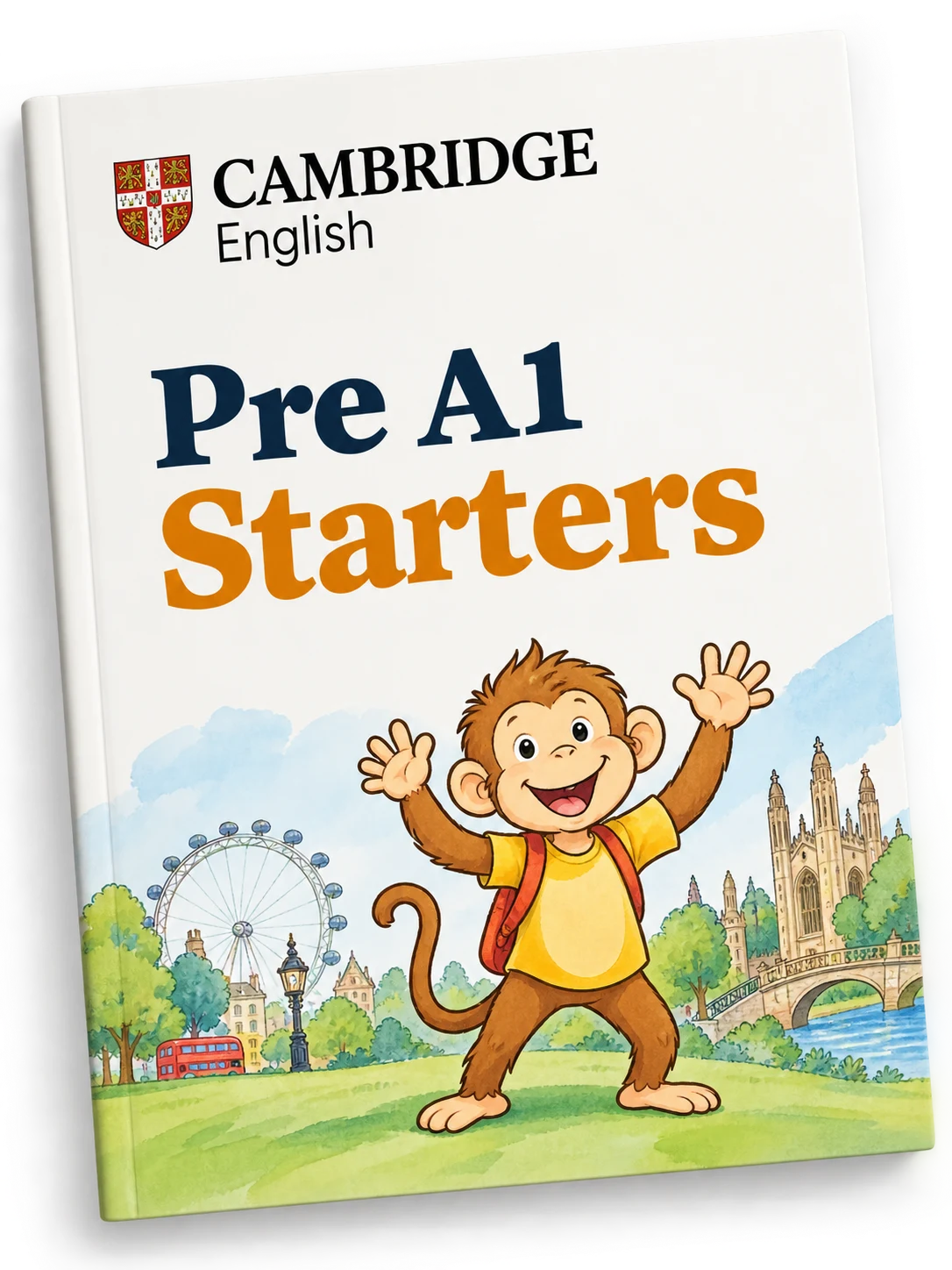 Pre A1 Starters examination booklet illustration